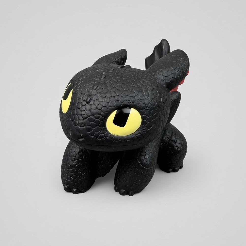 Spin Master 2013 DreamWorks How to Train Your Dragon Toothless Mini Figure Black